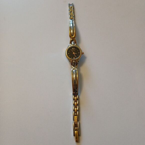 Vintage Relic Women\'s Two-Toned Black Dial Stainless Steel Watch WR 30M ZR33755 main image 5